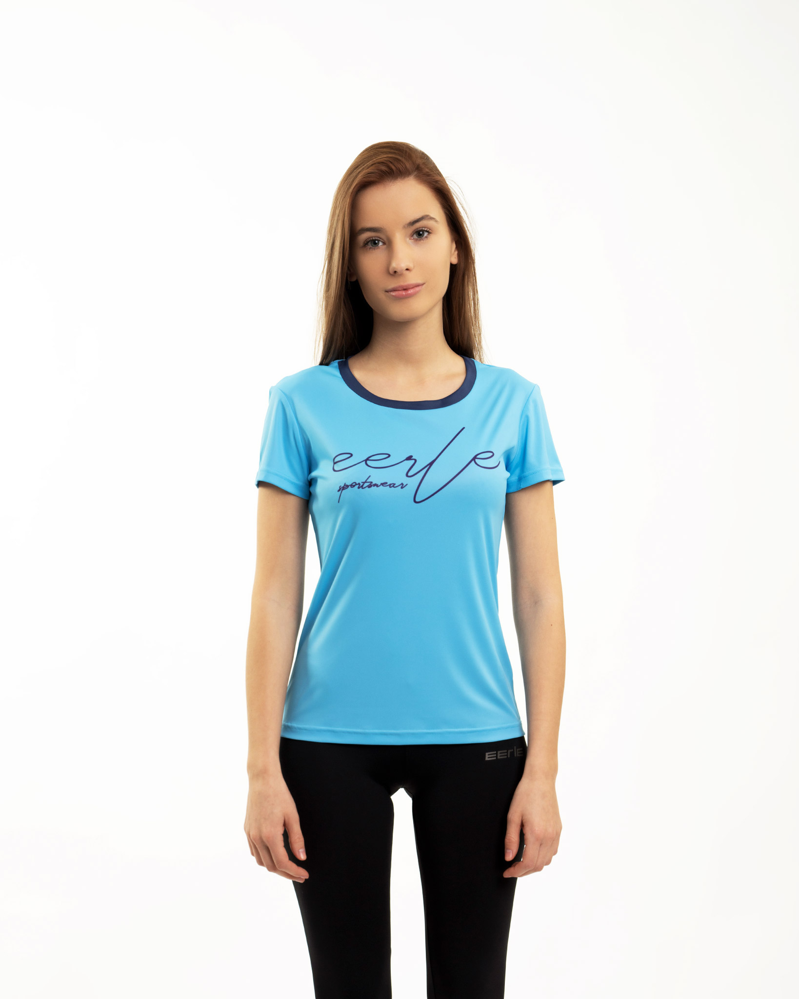 T-Shirt termoaktywny DAMSKI – UltraDry – OneColour_lightBlue