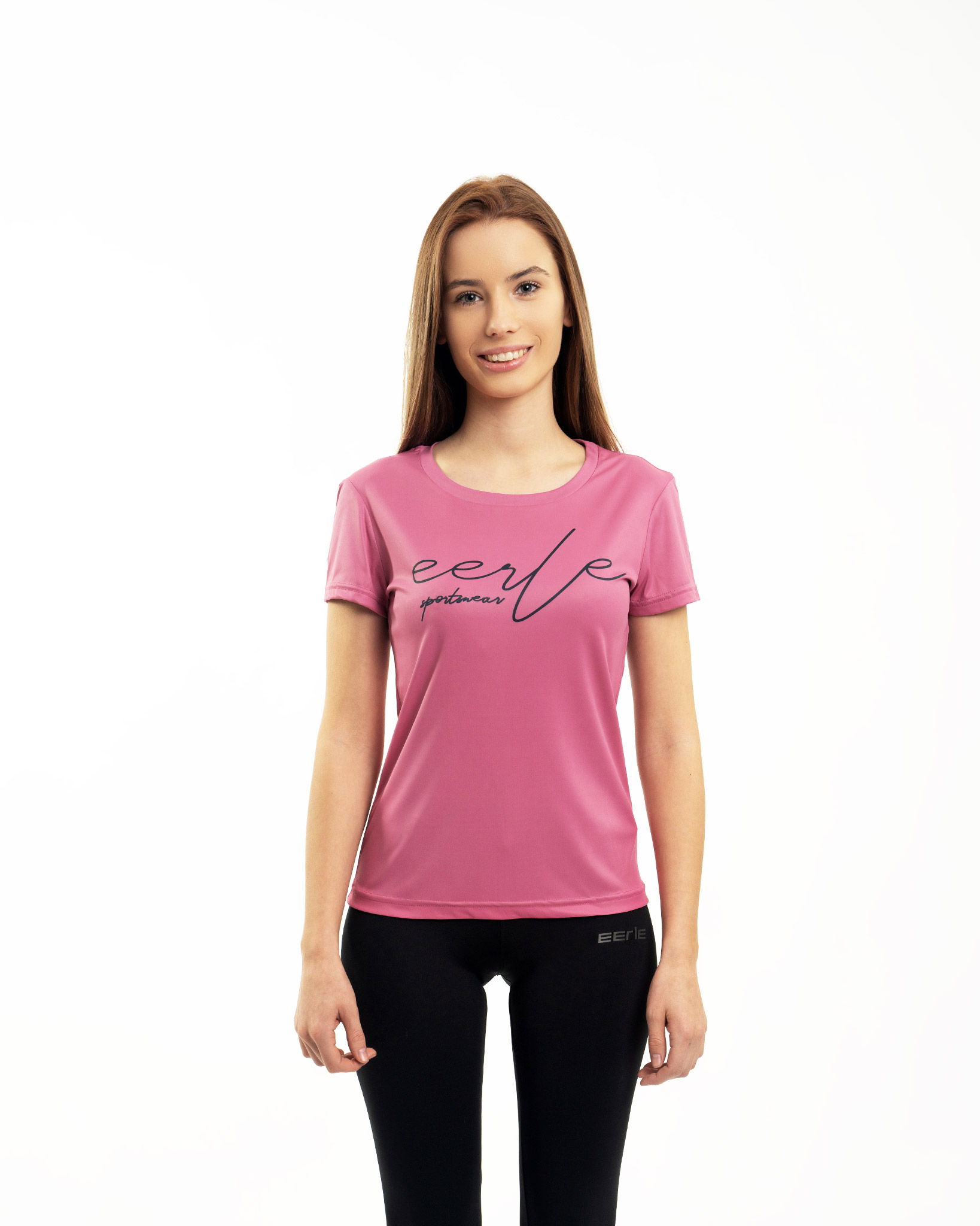 T-Shirt termoaktywny DAMSKI – UltraDry – OneColour_pink