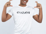 T-Shirt termoaktywny MĘSKI – Diamond_UltraDryUV – cycling_white
