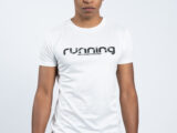 T-Shirt termoaktywny MĘSKI – Diamond_UltraDryUV – running_white