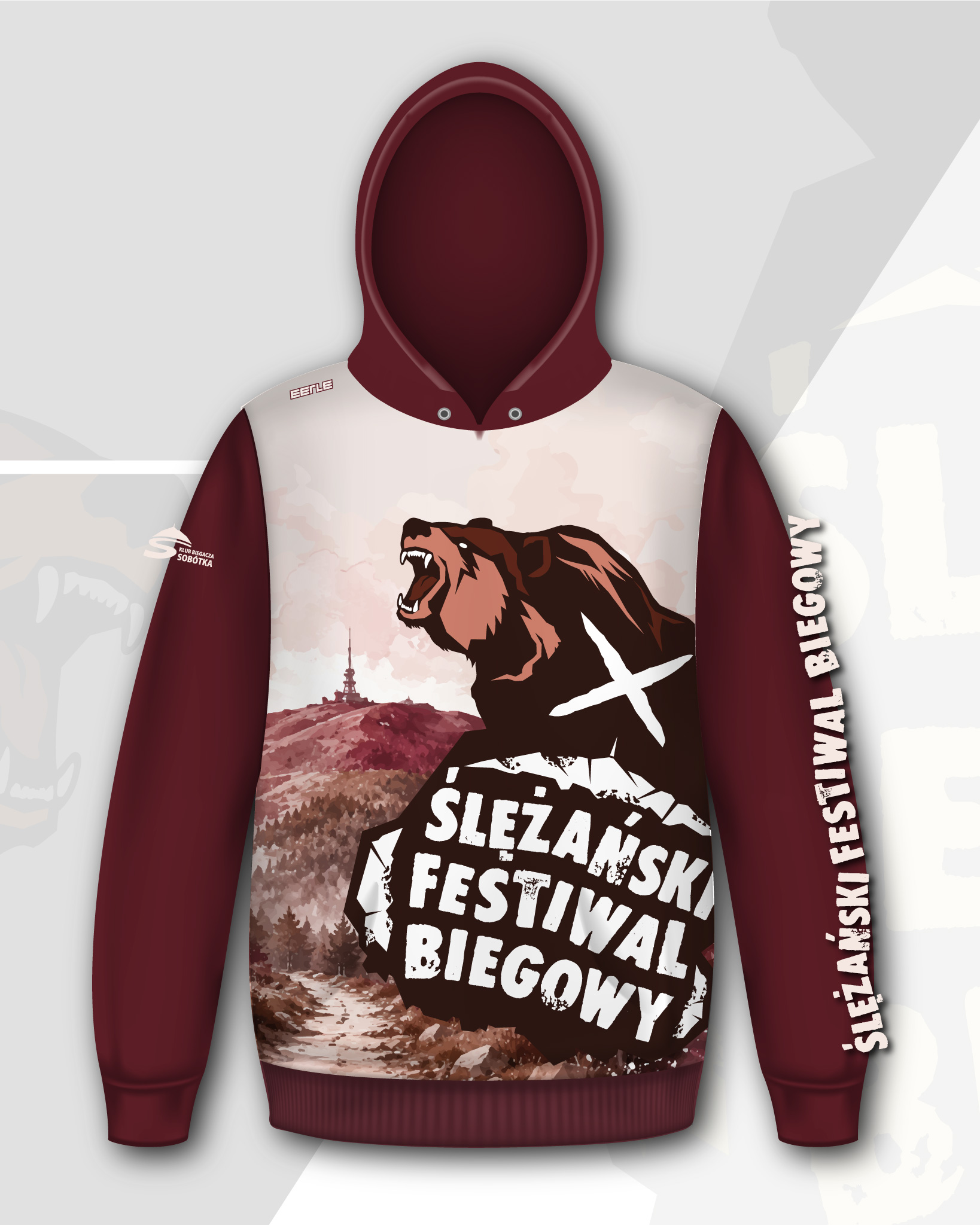 SPORTOWA BLUZA Z KAPTUREM<br></strong>Ślężański Festiwal Biegowy 2026<br>